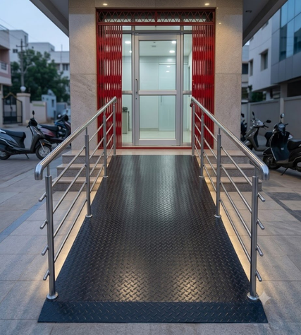 Matrix Synergies Limited Ramp with Hand Railings Image