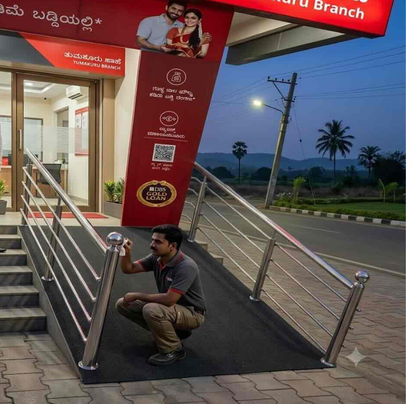 Matrix Synergies Limited Ramp with Hand Railings Image
